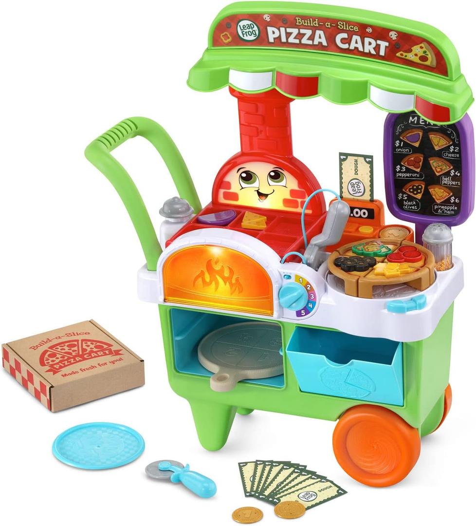 LeapFrog Build-a-Slice Pizza Cart (Frustration Free Packaging) (Multicolor)