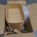 50 Pack 25 oz Paper Food Containers with Lids, Meal Prep Containers Disposable Large Paper Bowls, Microwavable and Freezer Storage Use Cardboard Food Containers