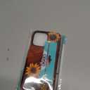 Magnetic Case for iPhone 15 Pro Max,Compatible with Magsafe,PC Hard Shell & Silicone Inner Bumper,Shockproof Full-Body Cover Slim Design for iPhone 15 Pro Max Case - Retro Cactus Sunflower