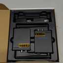 1Mii 2.4Ghz (1 TX + 1 RX) Wireless Audio Transmitter Receiver for TV, 320ft Long Range 20ms Low Delay HiFi Audio, Wireless Adapter Kit for Powered Speaker/Stereo/Soundbar, RCA(3.5mm AUX) Out/Input