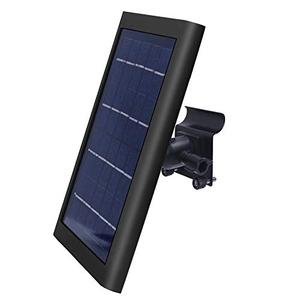 HOLACA Vinyl Siding Hooks Mount for Ring Solar Panel,Universal Solar Panel Siding Mount for Ring, Arlo, Eufy, Wyze, Reolink Solar Panels and More,Weatherproof Aluminum Alloy Material (Blcak)