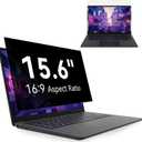 Laptop Privacy Screen 15.6 Inch Compatible with HP/Dell/Acer/Samsung/Asus/Lenovo/Toshiba,16:9 Aspect Removable Anti Glare Blue Light Filter Protector, 15.6 in Laptop Privacy Screen Shield