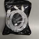 2 x Car Carplay Cable for iPhone 17/Air/17 Pro Max/16/15/Pro Max/Plus, 2-Pack USB to USB C for iPhone 17 USBC Cord, iPad Pro 13/12.9/11 inch, Air 5/4th, Mini 7/6 Gen Car Charger Cable Charging Cord 3FT (White)