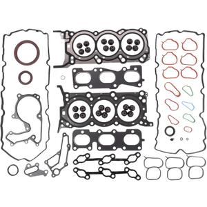 GELUOXI Cylinder Head Gasket Bolt Set Replacement for Kia Sorento Sedona Cadenza Hyundai Azera Santa Fe 3.3L 223113CGA0 223113L100