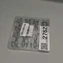 Goowin Shower Curtain Hooks, Simple Shower Curtain Rings, Sturdy Shower Curtain Hangers, Double Hook Shower Curtain Hooks, Smooth Gliding Metal Shower Hooks for Shower Curtain (Chrome, 12 Pack)