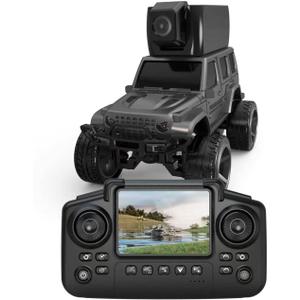 1:64 FPV RC Car Toys with Magnetic 45 Camera for Kids, Mini Remote Control Truck with LCD Screen, Live Video, App, 2 Speed, 2.4GHz Indoor Toy for Boys Girls 6 12 Years Old, Birthday