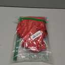 Kaei&Shi Sequin Cocktail Dress,One Shoulder Tie Front Sparkly Mini Dresses Women,Sexy Holiday Party Outfit Homecoming Nye (Medium, Red)