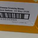 Earth's Best Crunchy Sticks, Cheese, 0.56 Oz (Pack of 5), BB Date 05/23/2026