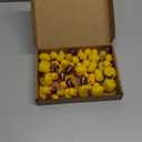 Deekin Rubber Ducks 2 Inch Bulk Sport Party Favors for Team Events Decorations Birthday Party Supplies Club Player Gift(24 Pcs,Football)