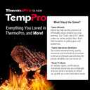 ThermoPro Digital Instant Read Meat Thermometer for Grilling Waterproof Kitchen Cooking Food Thermometer with Ambidextrous Backlit for BBQ Grill Smoker Oil Fry Candy Thermometer