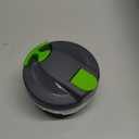 Multi-Function Manual Food Chopper & Processors with Handle and Cover,Vegetable Chopper Shredder,Garlic Press,Suitable for Onions Garlic Peppers Carrots Gingers Fruits,Ideal Gift for Kitchen(Green) (500ml)