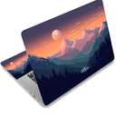 ArtSo Laptop Skin Sticker Decal,16.5 17 17.3inch Laptop Netbook PC Notebook Universal Vinyl Reusable Skin Sticker Cover Personalized Art Case Protector, Sunset Peak