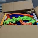 Hot Wheels Track Set, Epic Crash Dash with 5 Crash Zones, Motorized Booster and 1 Hot Wheels 1:64 Scale Toy Car, Easy Storage 