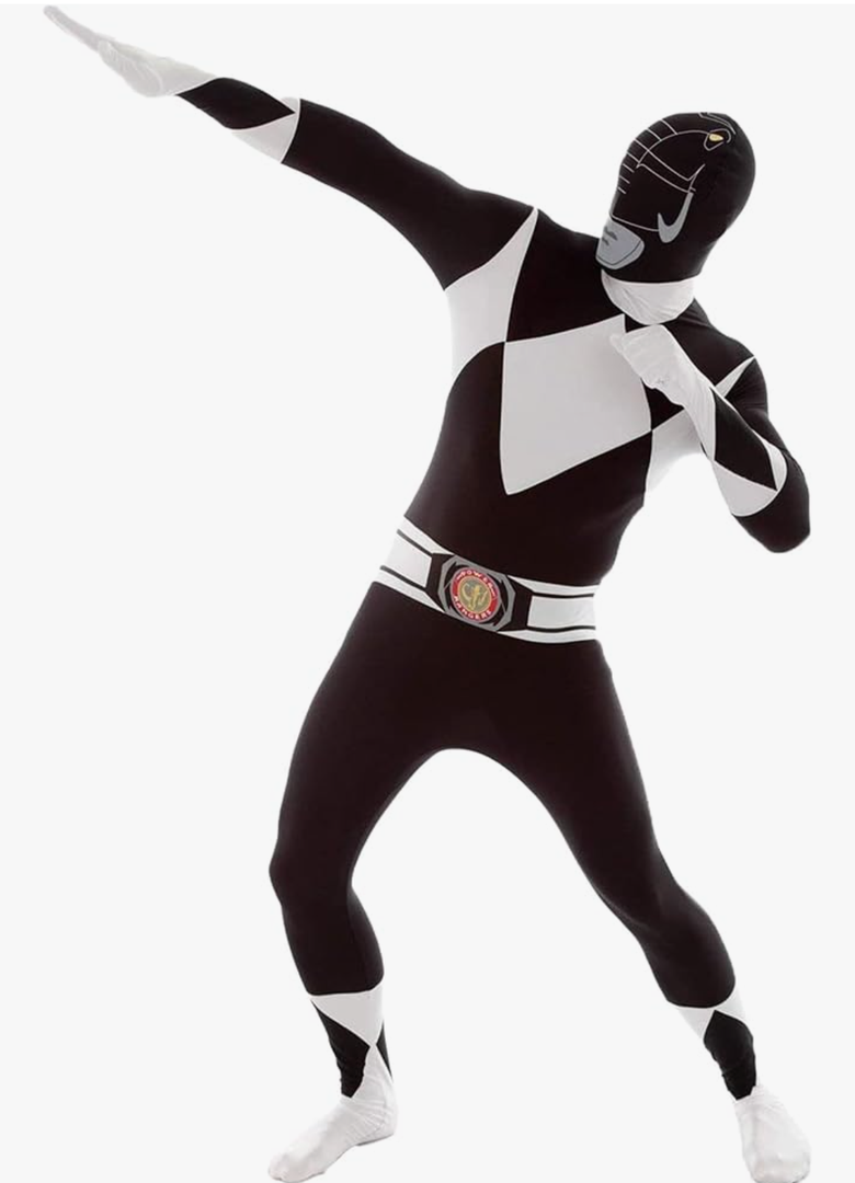 Morphsuits Power Ranger Costume Adult, Power Rangers Costume Adult Men, Power Ranger Costume Adult Woman, XL