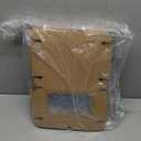 RomanticBaking 50 Pack DIY Assembly Brown 7 x 4 3/8 x 1 inches Cookies Boxes BakeryTreat Boxes Packaging for Macaron Chocolate Truffle Cakesickle