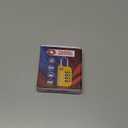 ANVIL TSA Approved Luggage Lock - 4 Digit Combination, 10,000 Combinations, Easy-Read Password Window, Travel Lock for Suitcases, Backpacks, Gym & Student Lockers, Baggage (YELLOW 2 PACK)