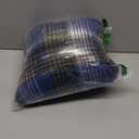 WINDFIT Men's Shirt Jacket Casual Button Down Shacket Flannel Jacket Warm Soft Plaid for Men Brown (3X-Large, Brown Line)