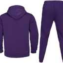 Men's Tracksuit 2 Piece Sweatsuit Set Long Sleeve Pullover Athletic Suit Casual Sport Jogging Suits With Pockets (L)