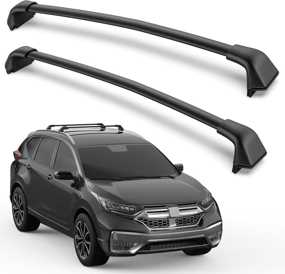 KUIPERAUTO 165 lbs Aluminum Roof Rack Cross Bars Compatible for 2012-2016 Honda CRV Rooftop Luggage Carrier Rack for Bike Canoe Kayak Cargo Box