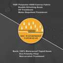 ULTCOVER Waterproof Outdoor TV Cover for 38-41 inch Outside Flat Screen Televisions with Mounts and Stands, Black