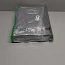 File Organizer Box - File Boxes for Hanging Files with Lid Set of 2 Decorative Hanging Folders Letter Size Organizer with One-Piece Plastic Frame Slides (Grey, 13.2 * 10.1 * 10.1in(2Pack))