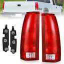 Boine Tail Light Compatible With 19881999 Chevy/GMC Silverado Sierra C/K 1500 2500 3500 Suburban Tahoe Blazer Yukon Cadillac Escalade Driver and Passenger Side Rear Light Brake Lamps Housing
