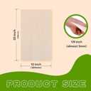 20x12x1/8 Inch Basswood Sheets, 3mm Plywood for Laser Cutting, Unfinished Wood Board for Engraving, Wood Burning, Painting, Crafts, Ornaments, Models, Cutter (36Packs-20x12inch)