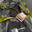 The North Face Tents Wawona 4 Tent | Four-Person Camping Tent, Water Repellent, Spacious & Easy to Set Up, Attached Vestibule Area (One Size, Agave Green/Asphalt Grey)