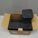 Bed Risers Furniture Risers Heavy-Duty Rectangular Adjustable Block 8 Pack Lift to 3 inches and 4.3 inches Desk, Sofa, Chair Legs, Refrigerator, Washing Machine Support up to 4000 pounds (1 layer(1.5inches))