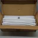 Wokceer Wedding Arch Stand 7.2FT, 6FT White Metal Arch Backdrop Stand Set of 2 for Birthday Party Wedding Ceremony Baby Shower Graduation Decoration