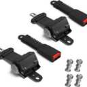 Golf Cart Seat Belts, 40" Retractable Universal Seat Belts Kit for Club Car EZGO Yamaha 2 Set/4 Set