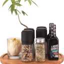 12 inch Wooden Lazy Susan Turntable for Cabinet, Acacia Lazy Susan Organizer for Table Top, Cabinet Fridge, Countertop, Pantry