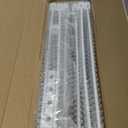 Smiry Shoe Rack, 3 Tier Small Bamboo Shoe Organizer, Stackable Free Standing Wooden Shoe Storage Shelf for Closet, Entryway, Front Door Entrance, White (26.80" Wide - 3 Tier - Regular)