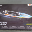 BEZGAR RC Boat, 18 Inch Big Brushless Remote Control for Kids and Adults, 65 KPH Large Fast Speed with 1800 mAh Battery, Ideal Waterproof Toy for Lakes TX127