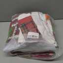 Christmas Chair Covers Set of 6 Christmas Chair Back Covers for Dining Room Cute Santa Chair Cover Party Chair Covers Christmas Decorations Red