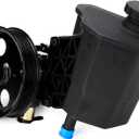 Power Steering Pump with Reservoir Compatible with Dodge 2003-2007 Ram 2500 & Ram 3500 Replace # 5073241AA, PSP1187