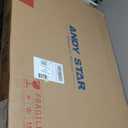 ANDY STAR Black Bathroom Mirrors for Over Sink, 24x32 Inch Matte Black Mirror for Bathroom, Rectangle Metal Vanity Mirror for Wall-Modern Clean Design with Superior Stainless Steel Frame