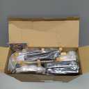 Cholemy 36 Pcs Valentine Paint and Sip Kit for Adults 8''x10'' Pre Drawn Canvas for Painting DIY Afro Acrylic Painting Kit Wood Easel Brushes Date Night Bulk for Party Gifts(Black Women)