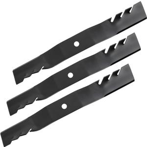 Belleone 115-2454-03 Mower Blades Fit for to ro & Ex Mark 54" Deck, Mulching Blades Compatible with to ro TimeCutter HD ZX5400 Titan MX5400 ZX5420, Replace 115-4999 115-4999-03, 3 Pack