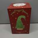 Crooked Sea Glass Christmas Tree with LED Lights - Handcrafted Whimsical Mini Blue Christmas Tree, Ideal for Christmas, New Year, Coastal Holiday Decor & Gifts, Versatile Home Decor (10in)