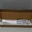 Ceiling Curtain Track, Curtain Track with Roller Hooks, 6ft - 9ft Ceiling Mounted Rail Set for Room Divider, Black