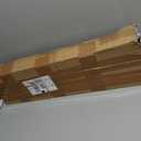 3 x LazBlinds No Tools No Drill Bamboo Roller Shades, Cordless Bamboo Blinds, Light Filtering Roll Up Blinds for Windows, French Door, Porch or Patio, 29'' W x 64'' H, Squirrel