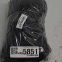 Folding Mattress Bag - 600D Oxford Cloth Heavy Duty Carry Case for Tri-Fold Guest Bed Mattress (Fits 4" Full Matress, Black)