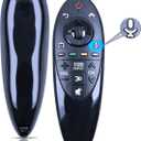 AN-MR500G ANMR500G Voice Remote Control Replacement for LG 3D Smart TV Remote MBM63935937 105UC9T-TA 60LB720V-ZG 50LB679V-ZF 47LB671V-ZF 39LB6500 42LB6300 55LB6300 65LB6300 77EG9700 79UB989Y-TA