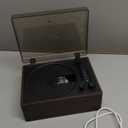 Portable CD Player with Bluetooth 5.3, Hi-Fi Speakers,3.5mm AUX, USB Playback Retro CD Player for Home(Brown)