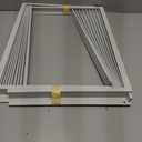 Window Air Conditioner Side Panels Curtain Kit with Frame,Window AC Insulation Side Panel for AC Units Parts Replacement Screen