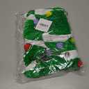 Christmas Porch Goose Costume, 19.7in/50cm Christmas Tree Goose Outfit Clothes with Hat for Winter Holiday Outdoor Garden Yard Patio Lawn Statues Decoration