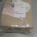 11 Inch Storage Cubes, 3 Pack Cube Storage Bins for Organizing, Cotton Rope Woven Baskets for Shelves, Bathroom, Kids Room, Closets, Baby Nursery - Jute