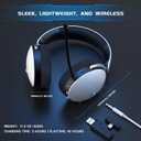 Acer 2.4GHz Wireless Gaming Headsets for PS5, PS4, PC, Switch, Tri-Mode Gaming Headphones with Noise Canceling Mic, Stereo Sound, 40+Hr Battery, 50mm Drivers - White