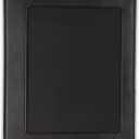 Samsill Professional Presentation 3 Ring Binder, View Binder with Clear Cover Sheet Window, 0.5 Inch Round Rings Hold 100 Sheets 8.5 x 11, Black